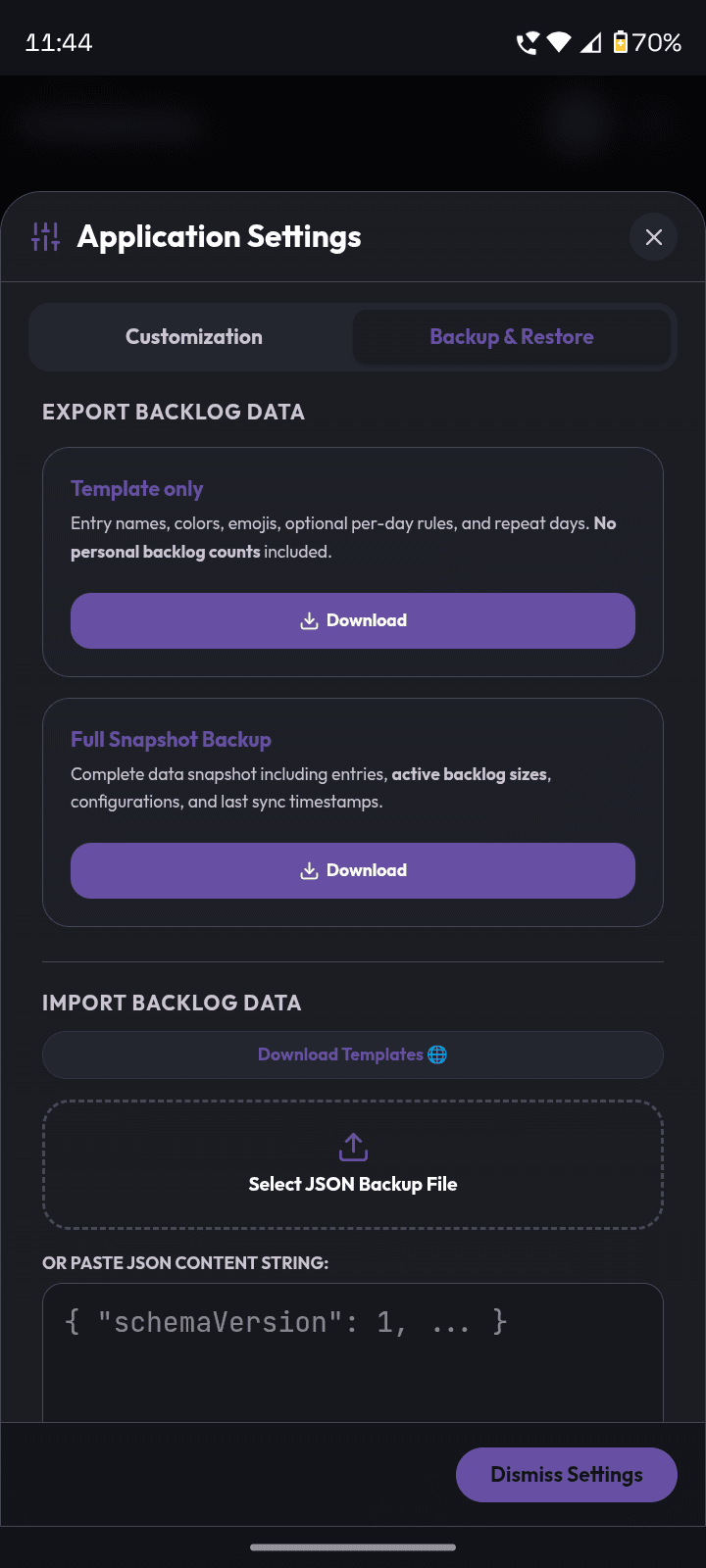 Скриншот 5 — Backlog Tracker