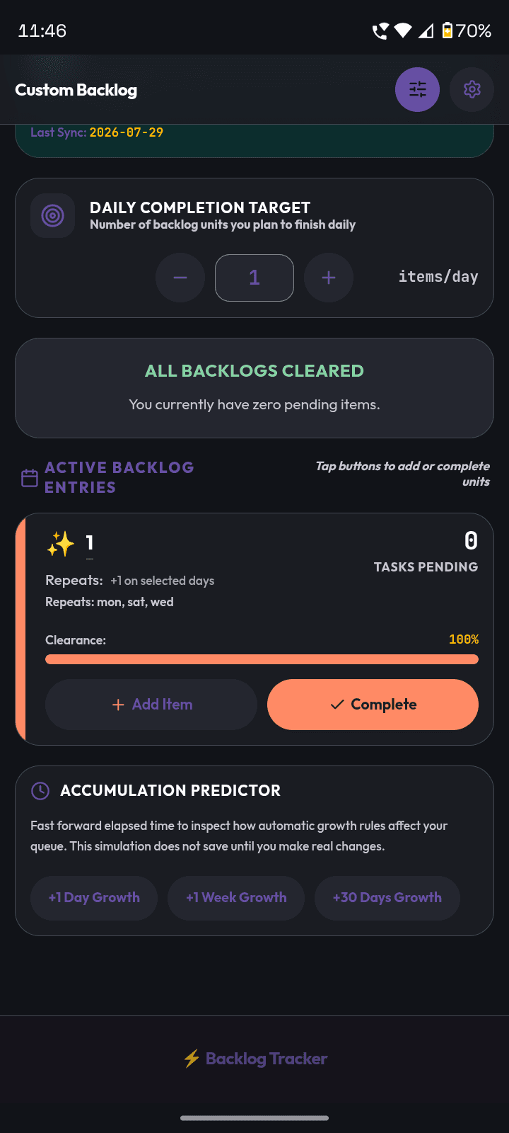 Скриншот 7 — Backlog Tracker