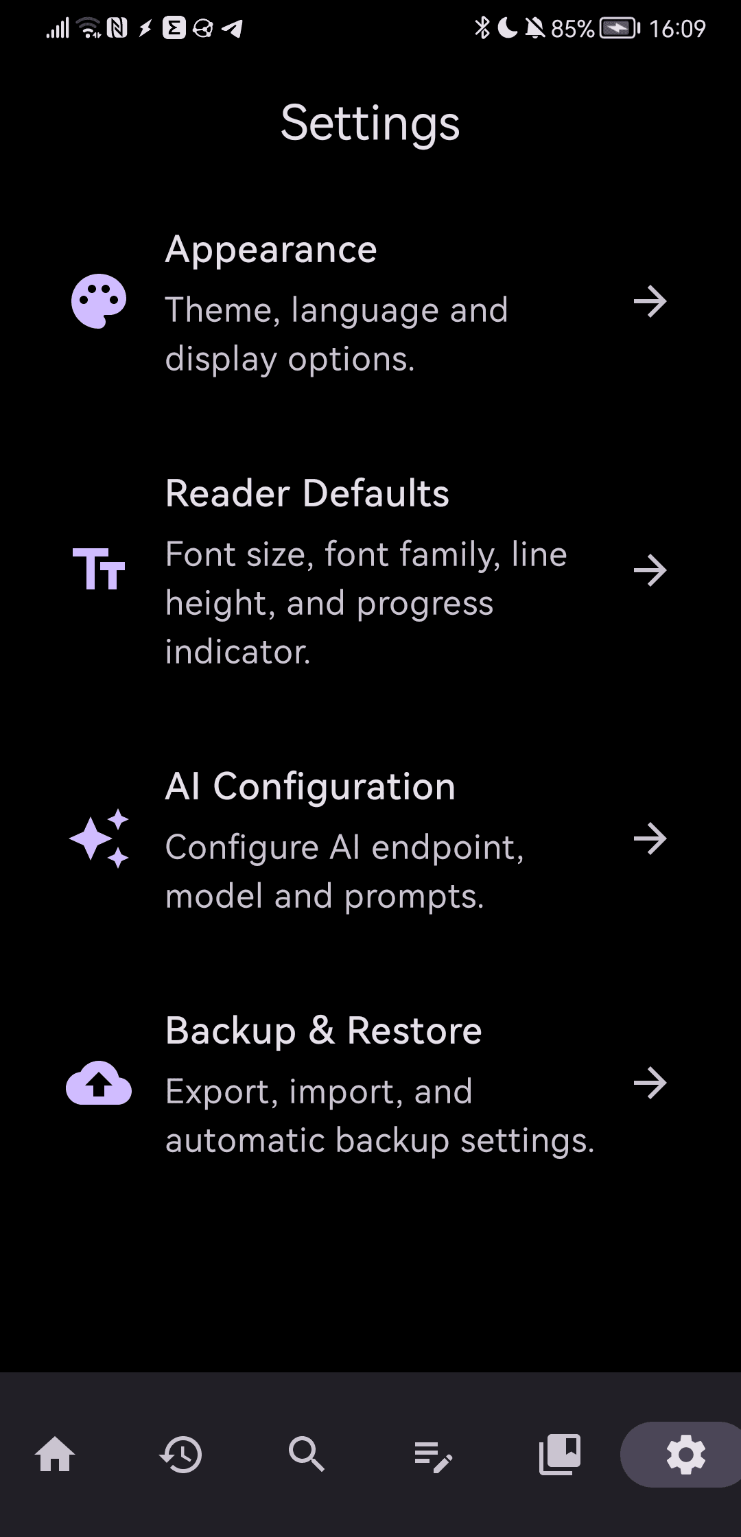 Скриншот 5 — YtReader