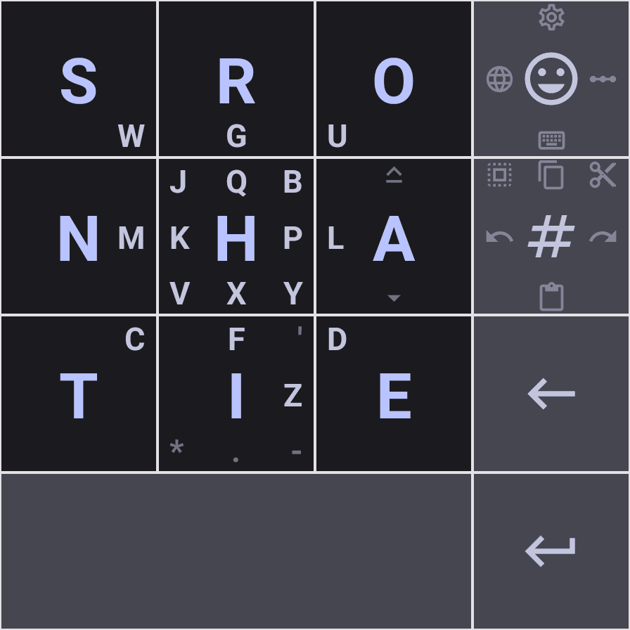 Скриншот 1 — Thumb-Key