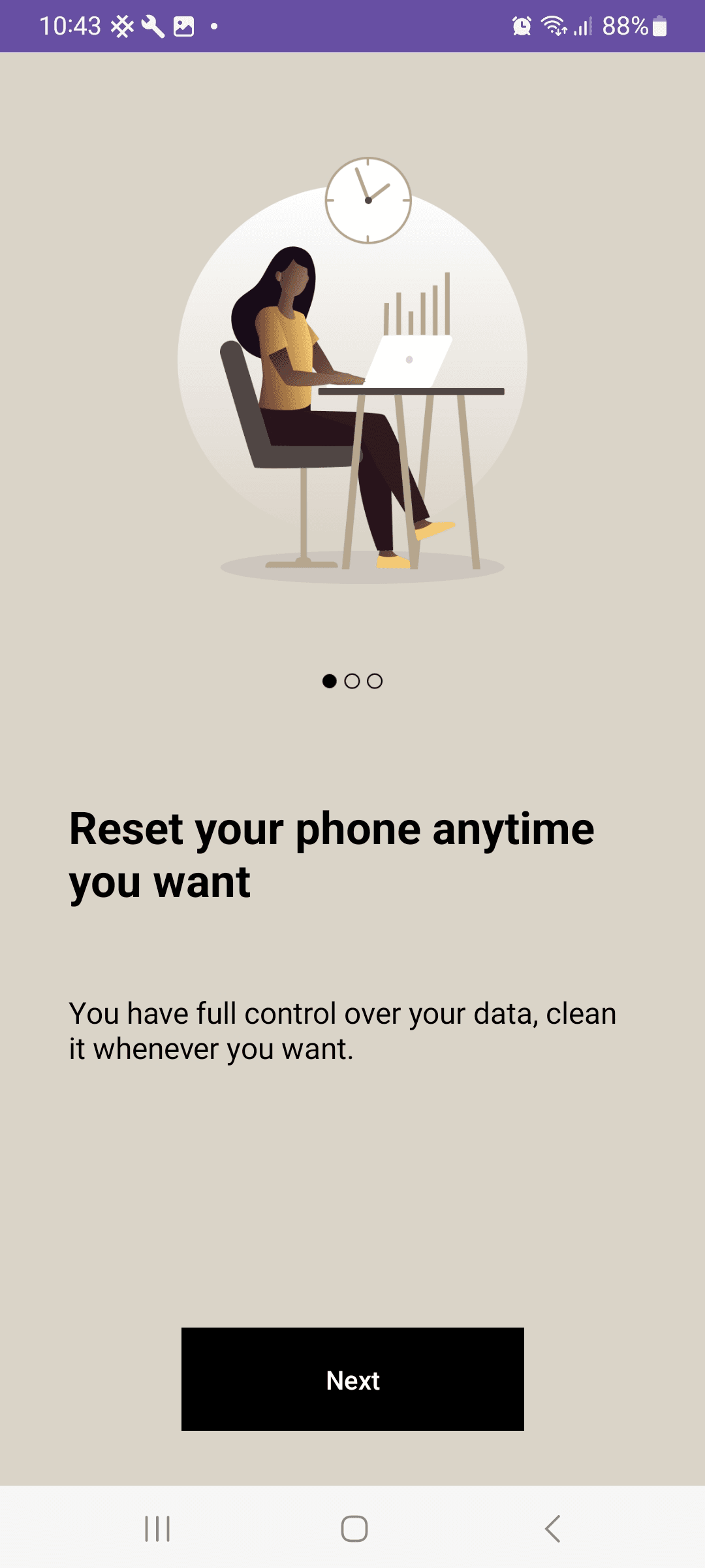 Скриншот 1 — CleanSlate