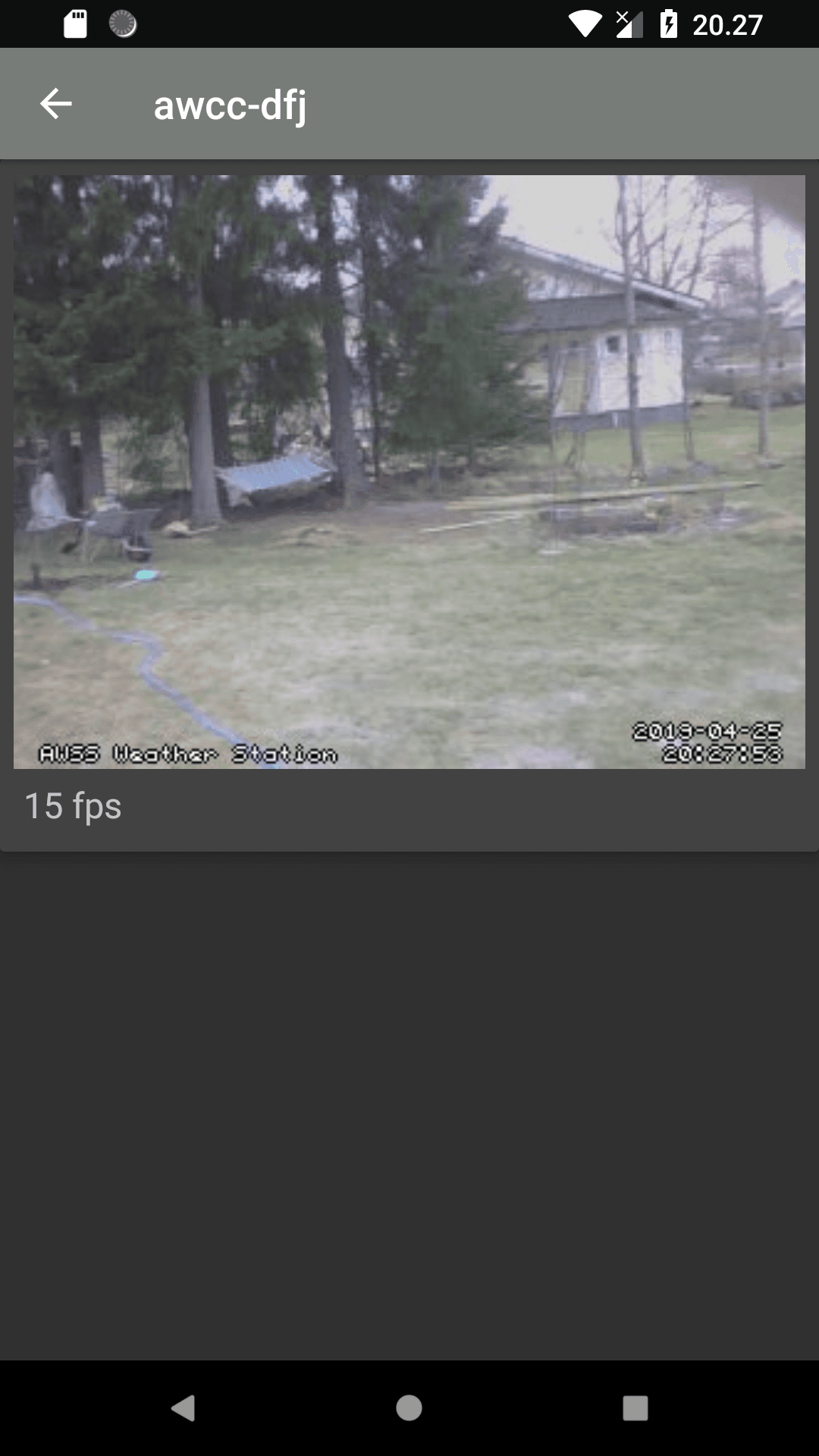 Скриншот 2 — MotionEye Client for Android