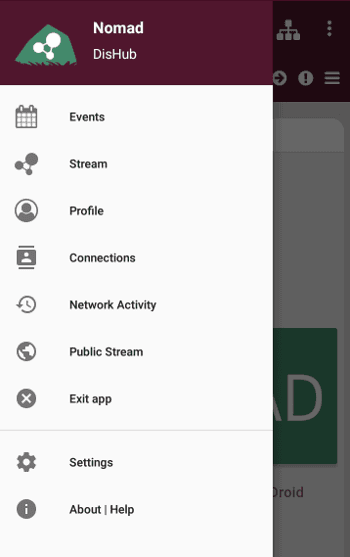 Скриншот 3 — Nomad - Hubzilla for Android