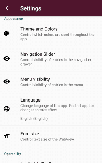 Скриншот 5 — Nomad - Hubzilla for Android