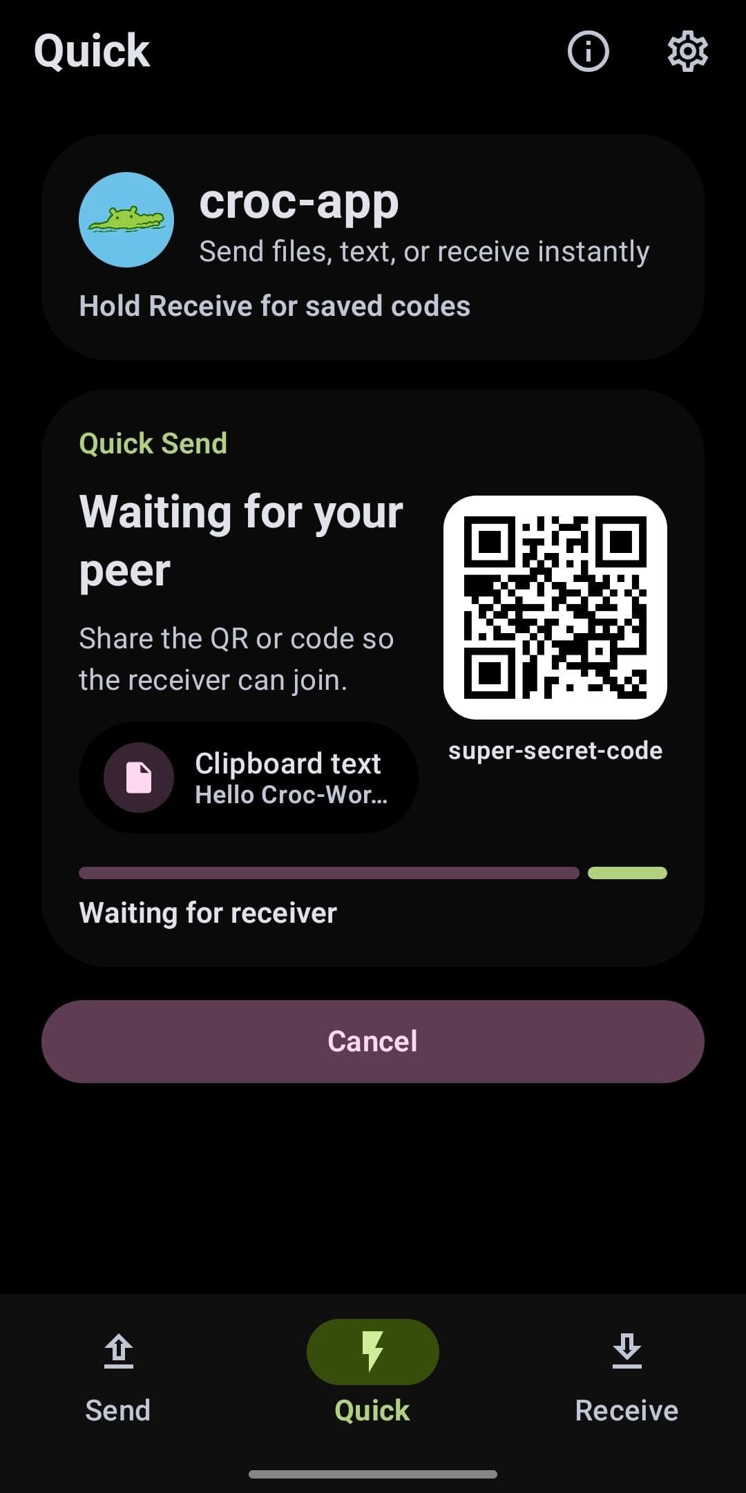 Скриншот 2 — croc-app