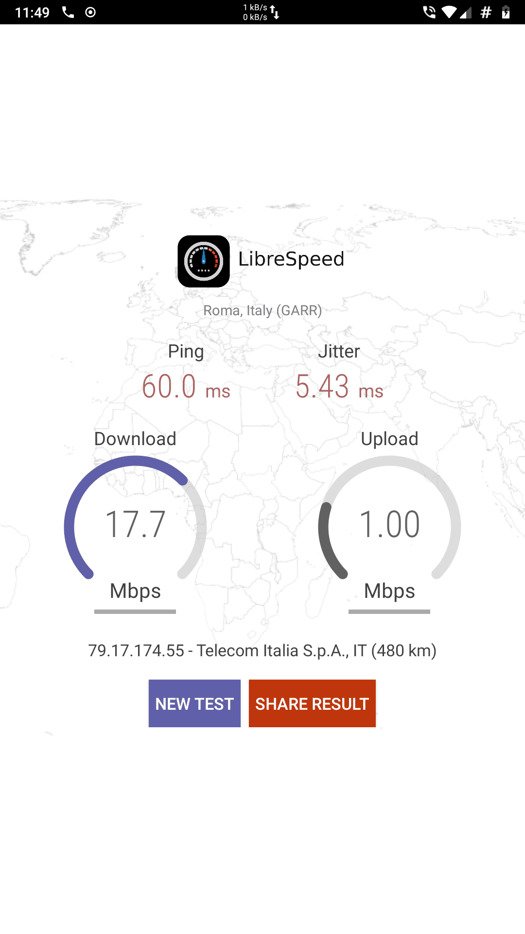 Скриншот 3 — LibreSpeed
