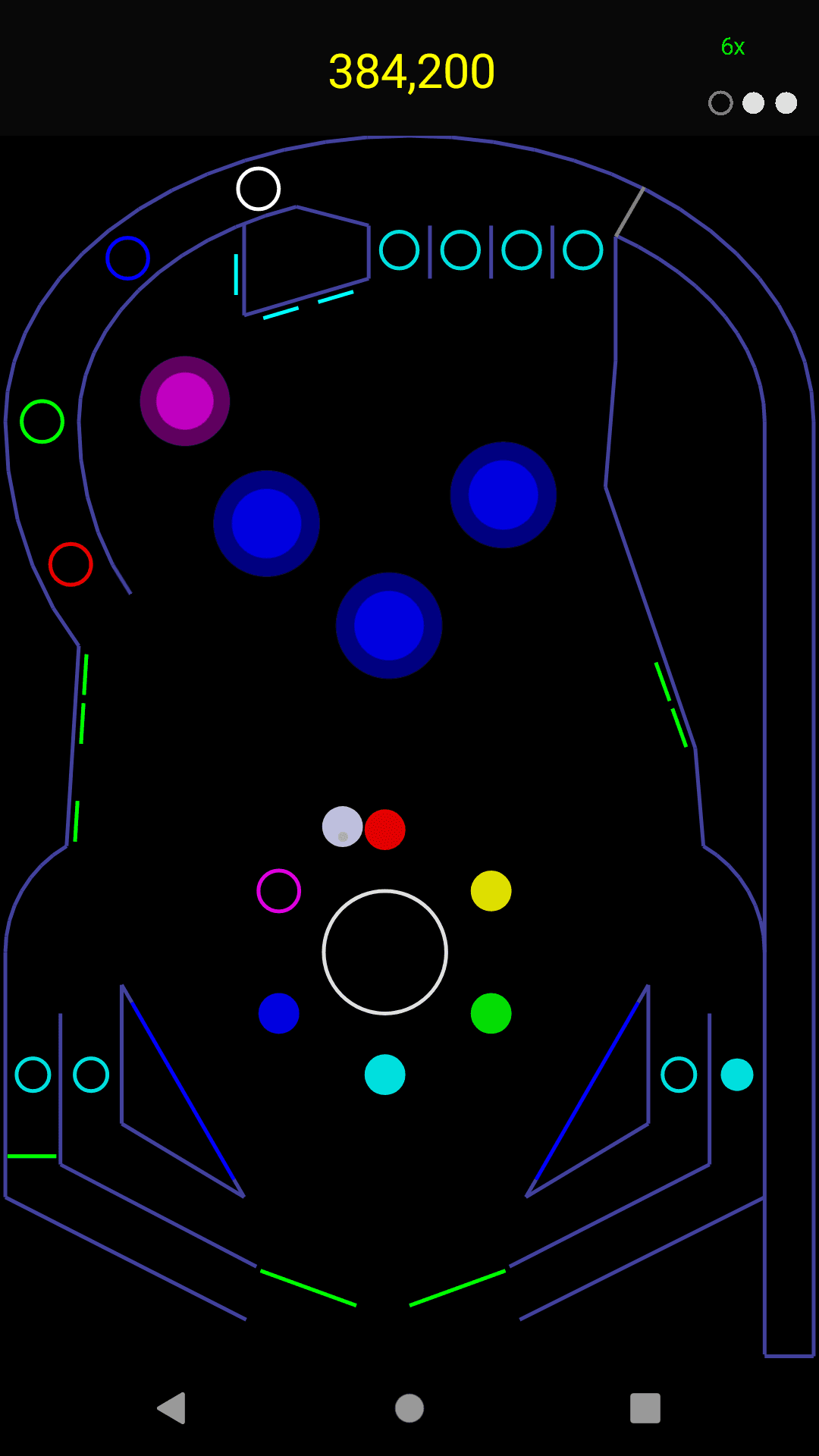 Скриншот 2 — Vector Pinball