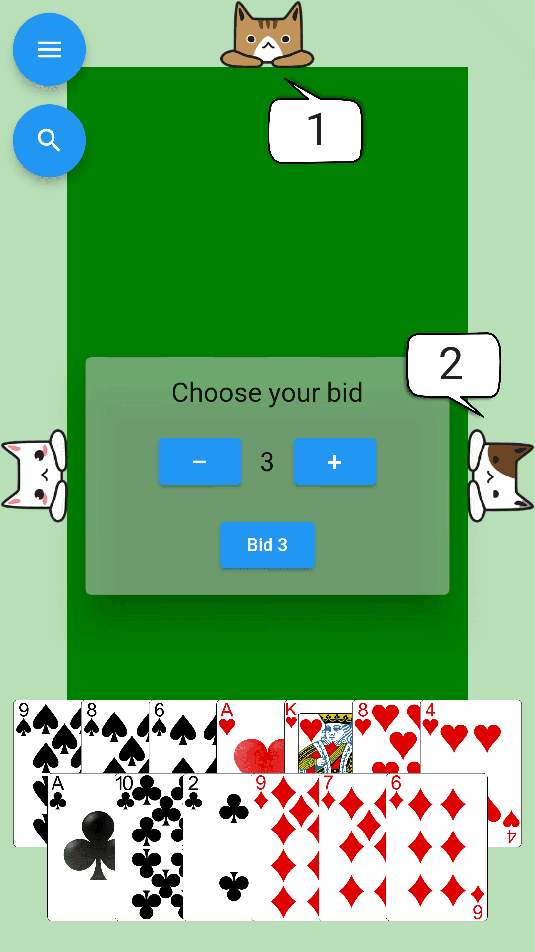 Скриншот 1 — Cards With Cats