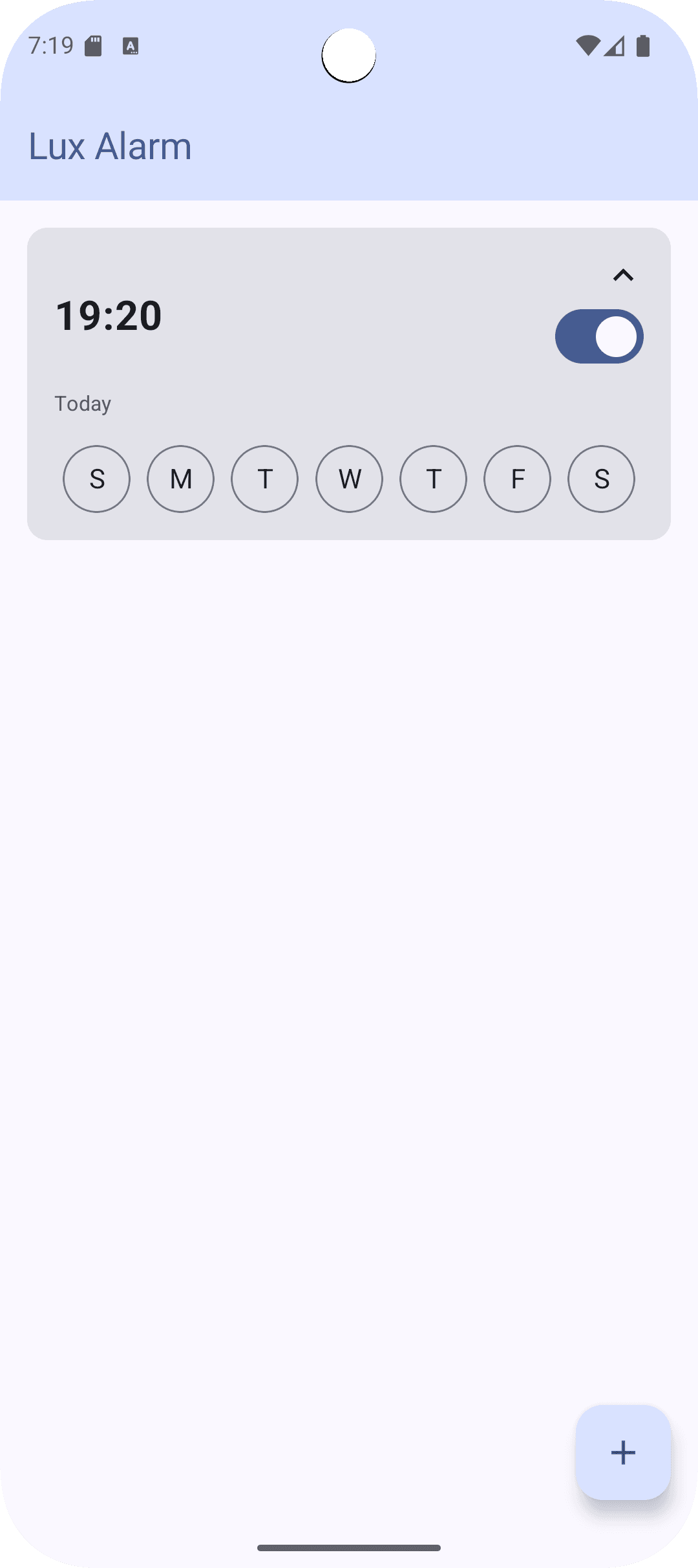 Скриншот 1 — Lux Alarm