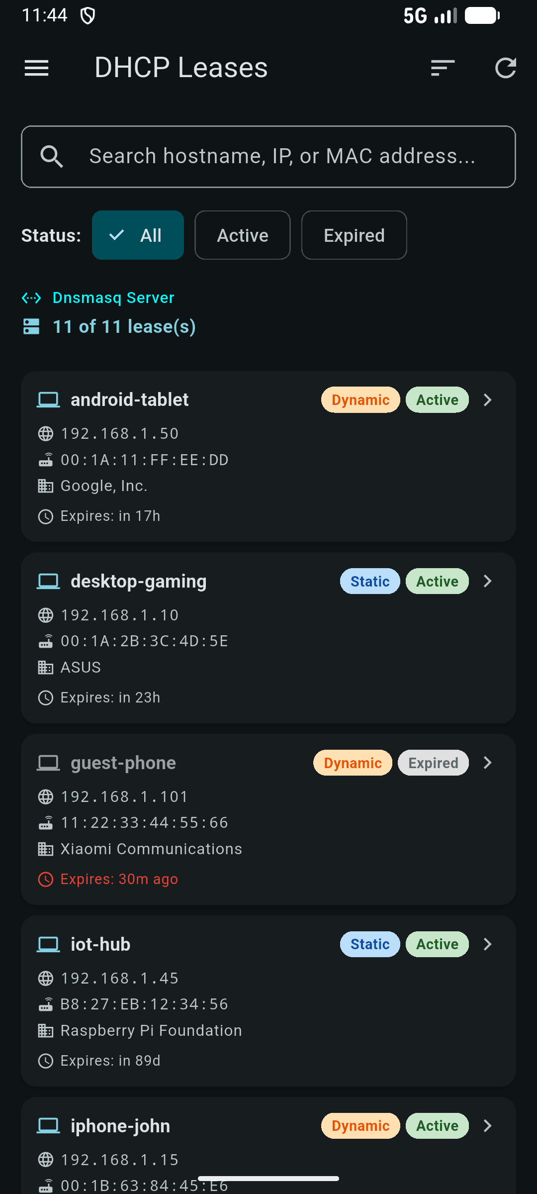 Скриншот 3 — OPNsense Manager