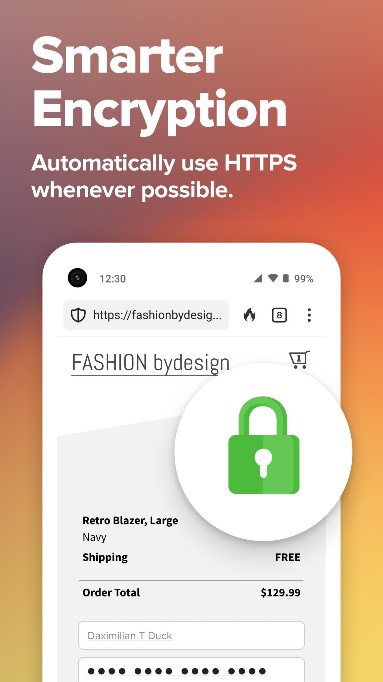 Скриншот 6 — DuckDuckGo Privacy Browser