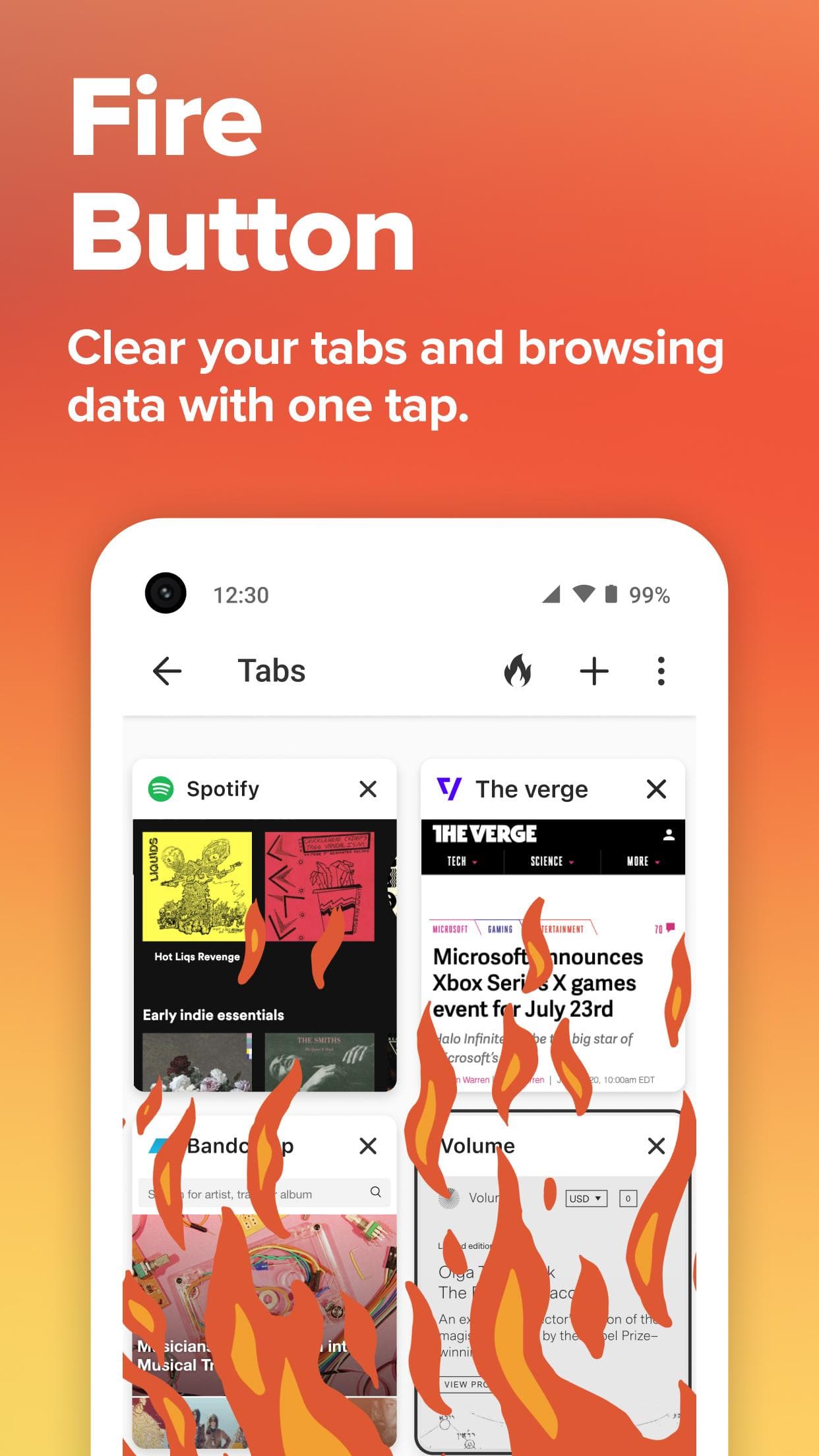 Скриншот 7 — DuckDuckGo Privacy Browser