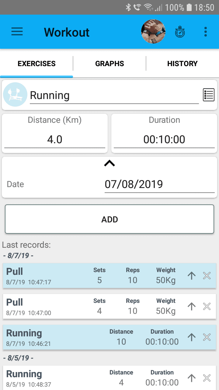Скриншот 1 — Fast N Fitness