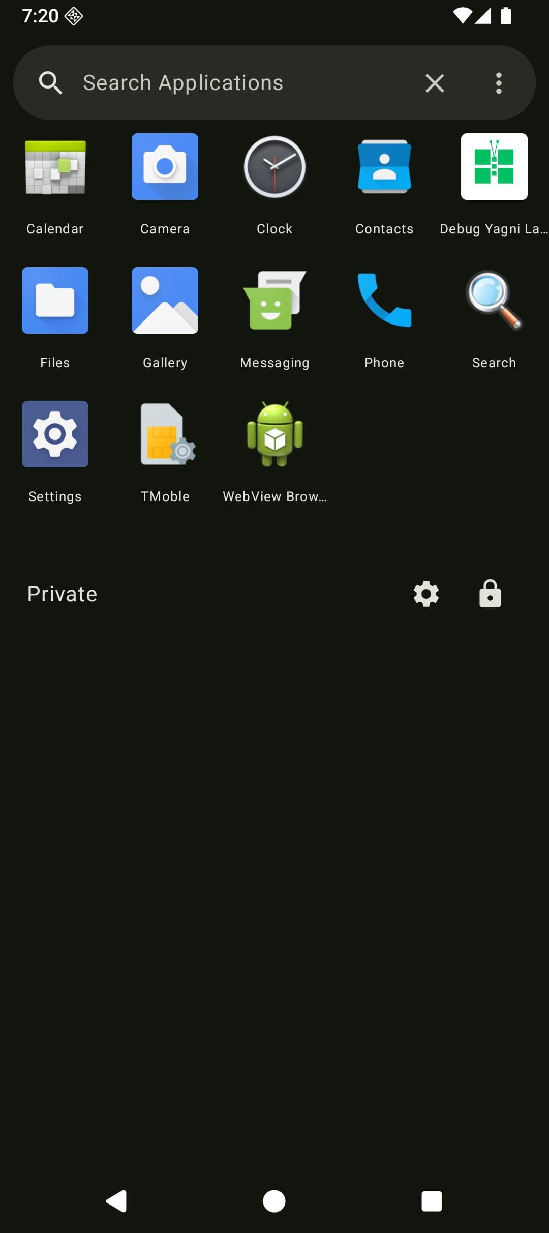 Скриншот 4 — Yagni Launcher