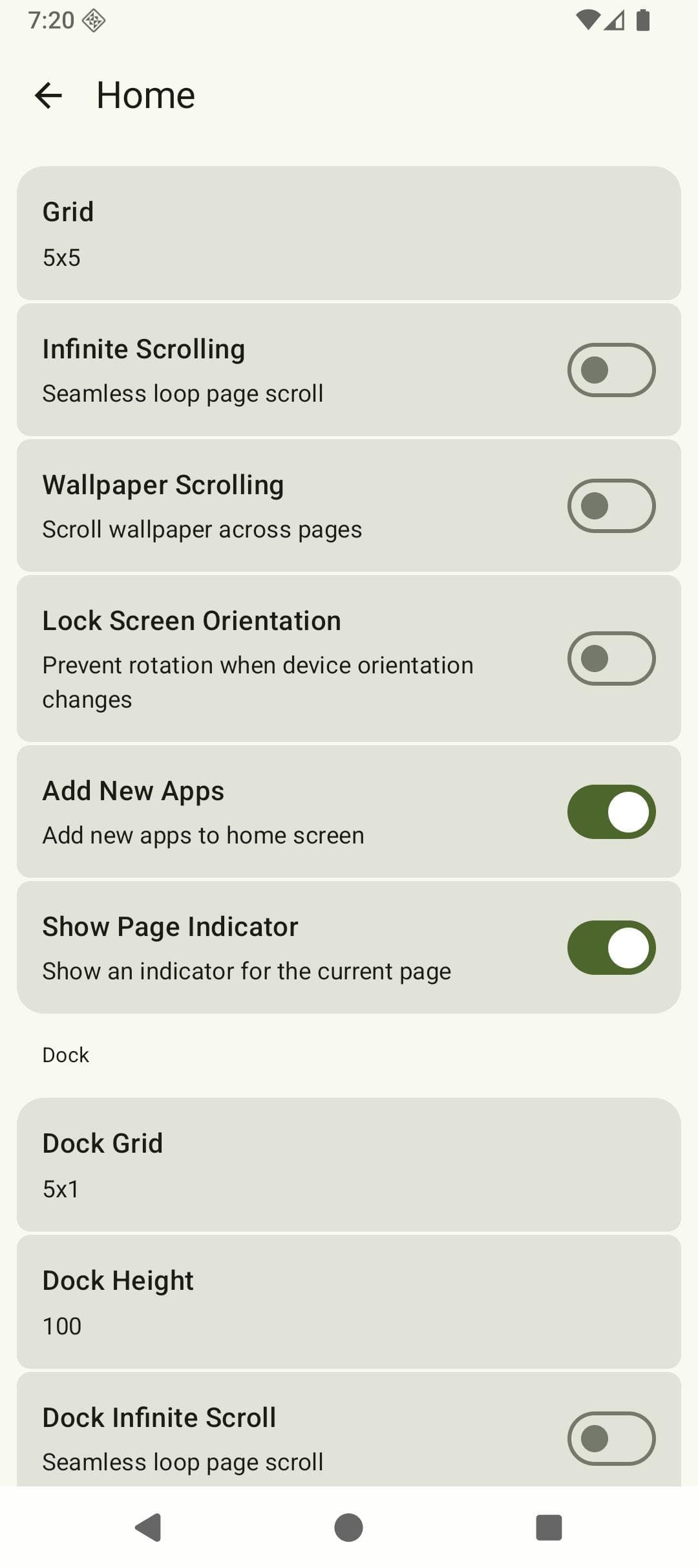 Скриншот 6 — Yagni Launcher