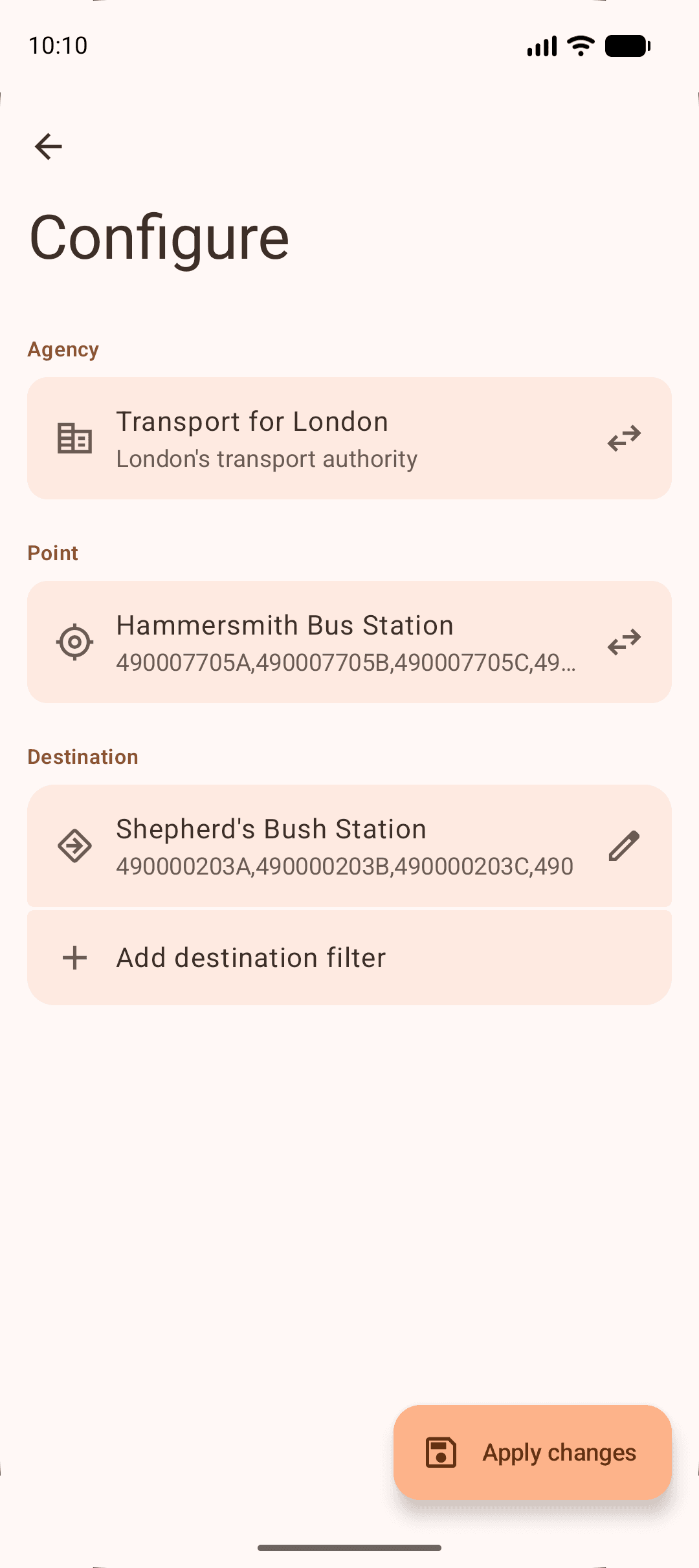 Скриншот 3 — Transport Widgets