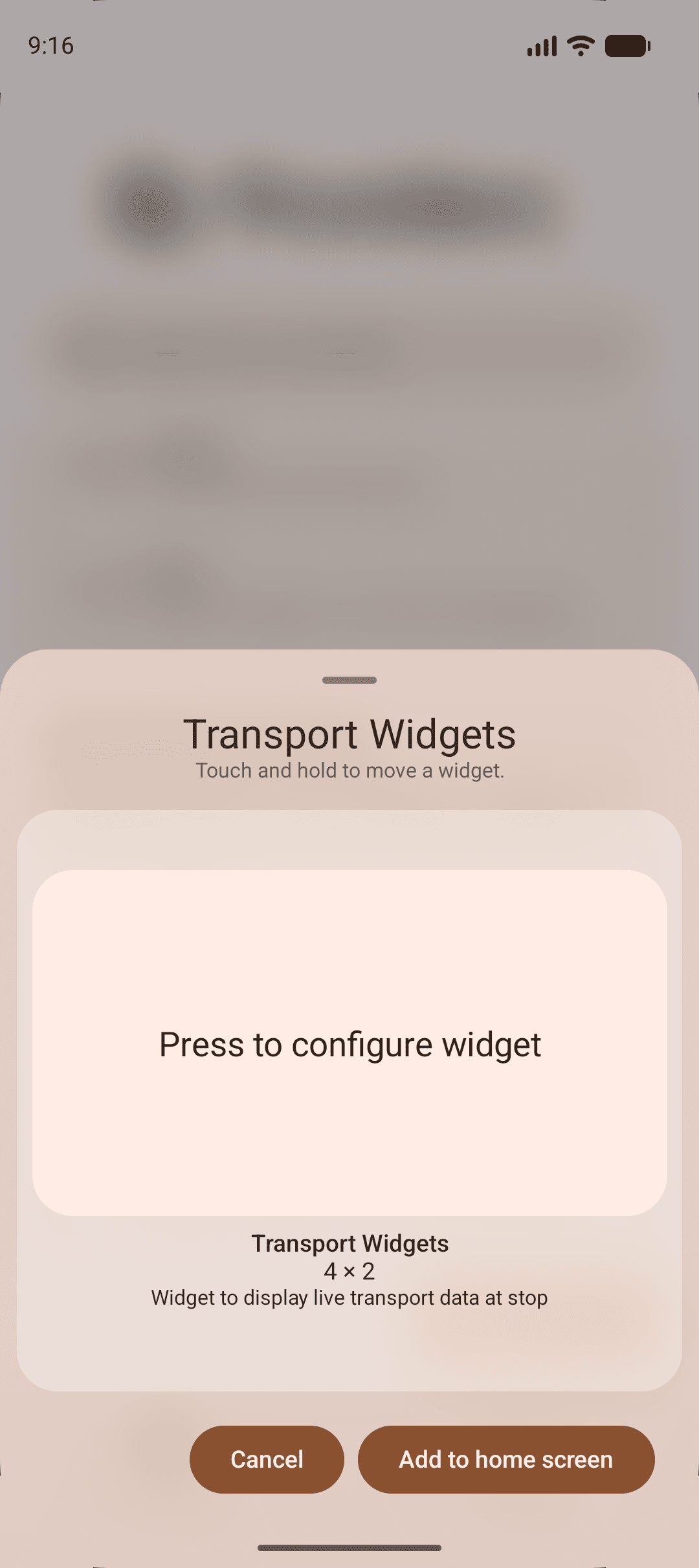 Скриншот 4 — Transport Widgets