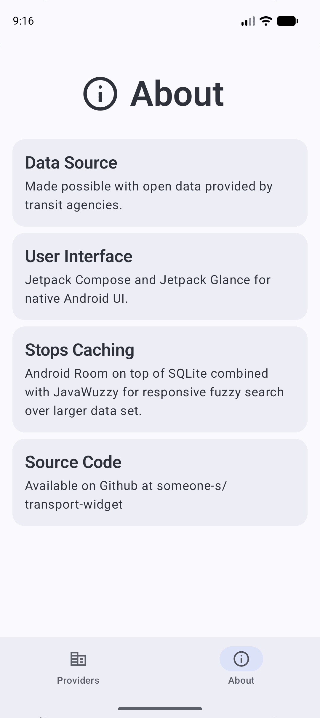 Скриншот 5 — Transport Widgets