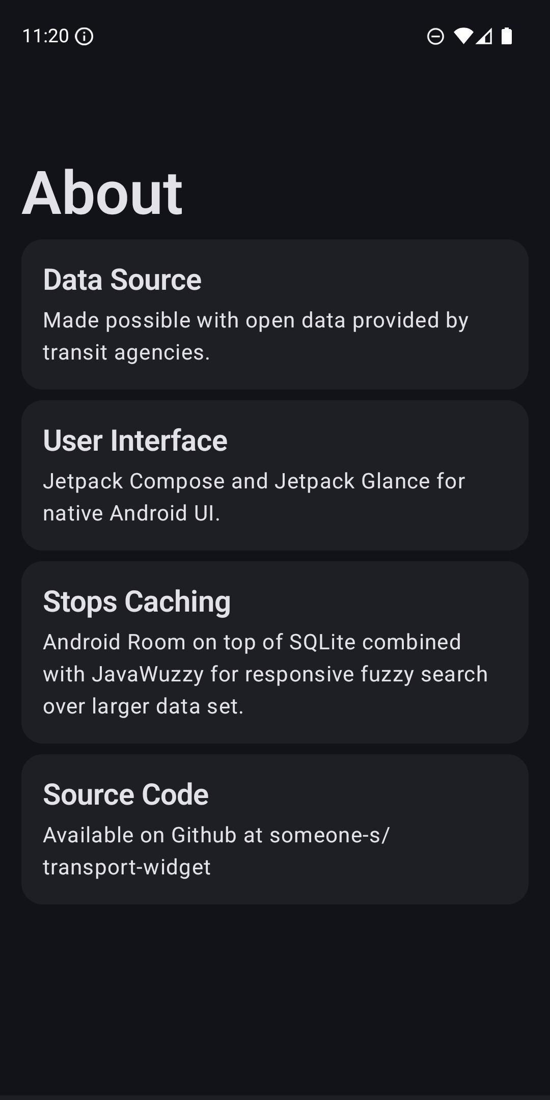 Скриншот 6 — Transport Widgets