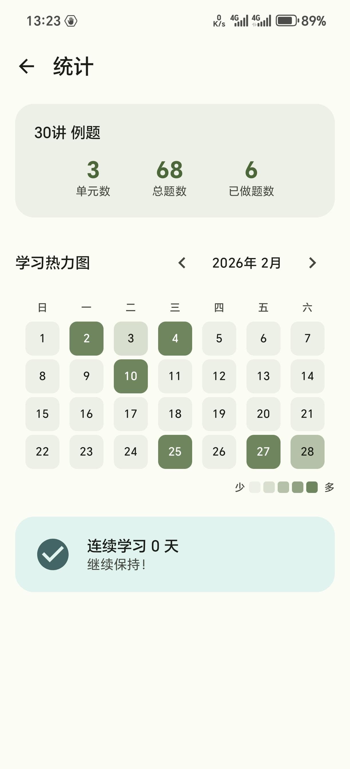 Скриншот 2 — Study Tracker