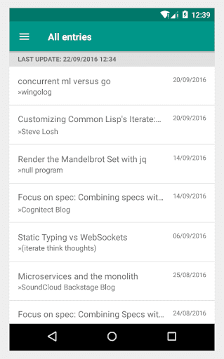 Скриншот 4 — Elfeed Mobile