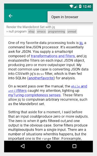 Скриншот 6 — Elfeed Mobile