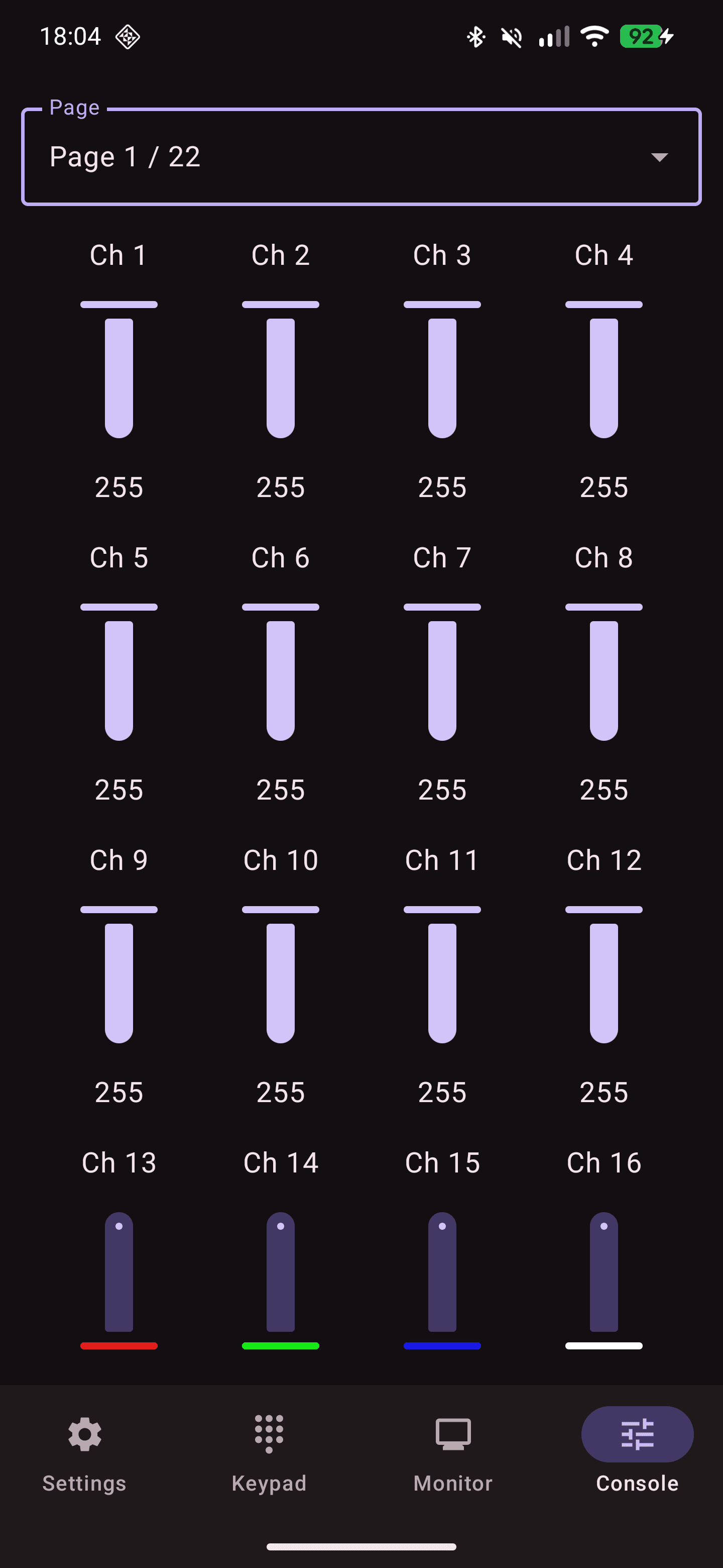 Скриншот 2 — Controller for QLC+