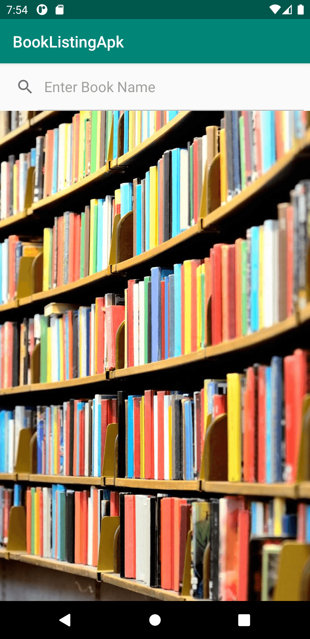 Скриншот 2 — Book Listing App