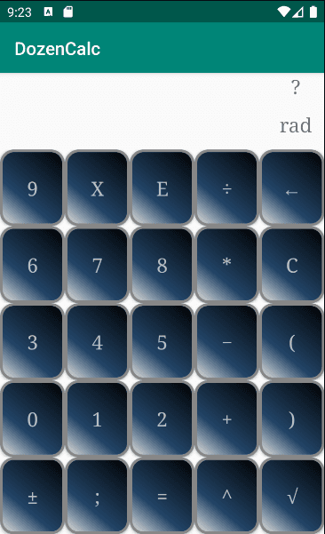 Скриншот 1 — DozenCalc