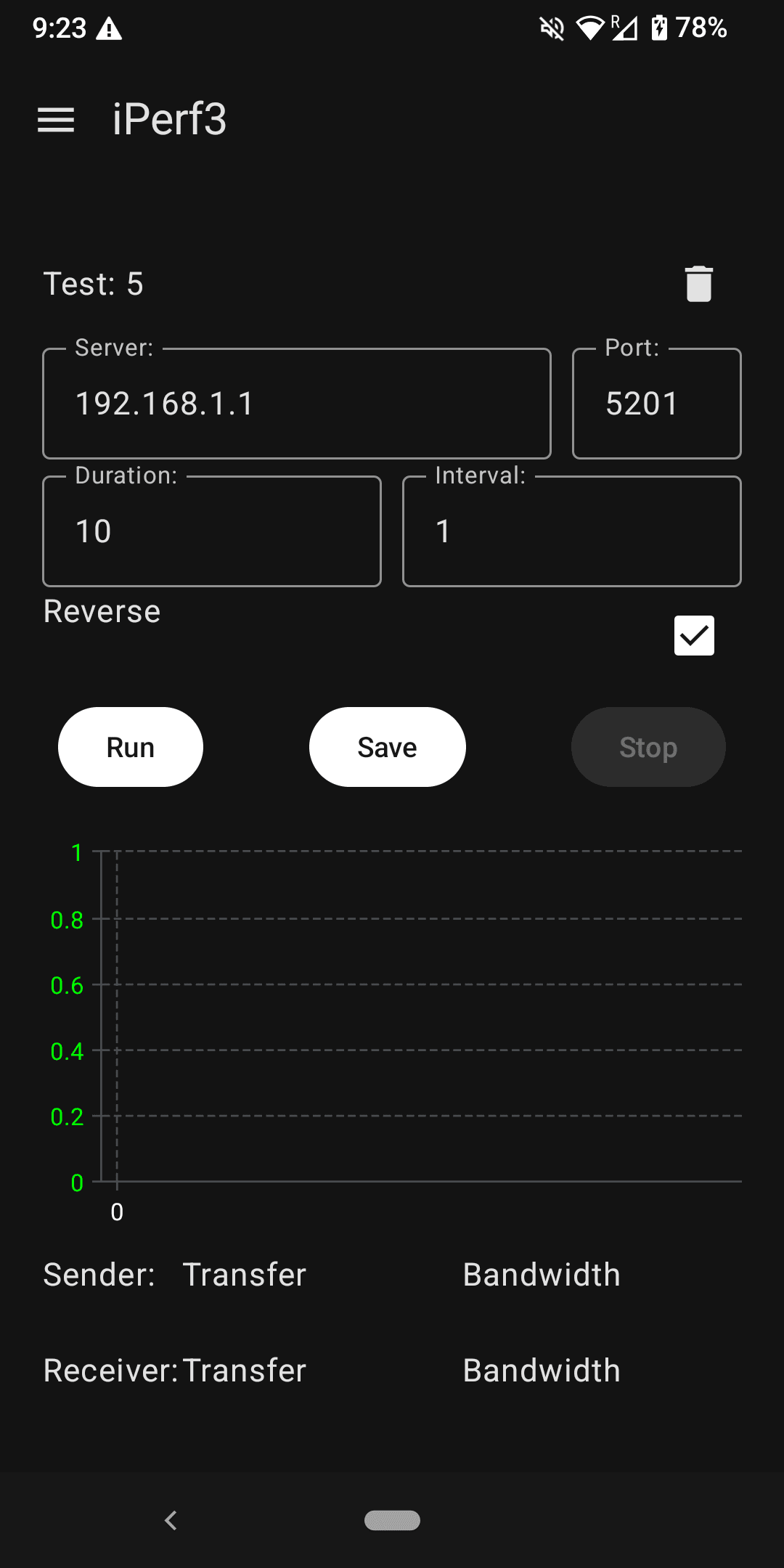 Скриншот 3 — IPerf3Client
