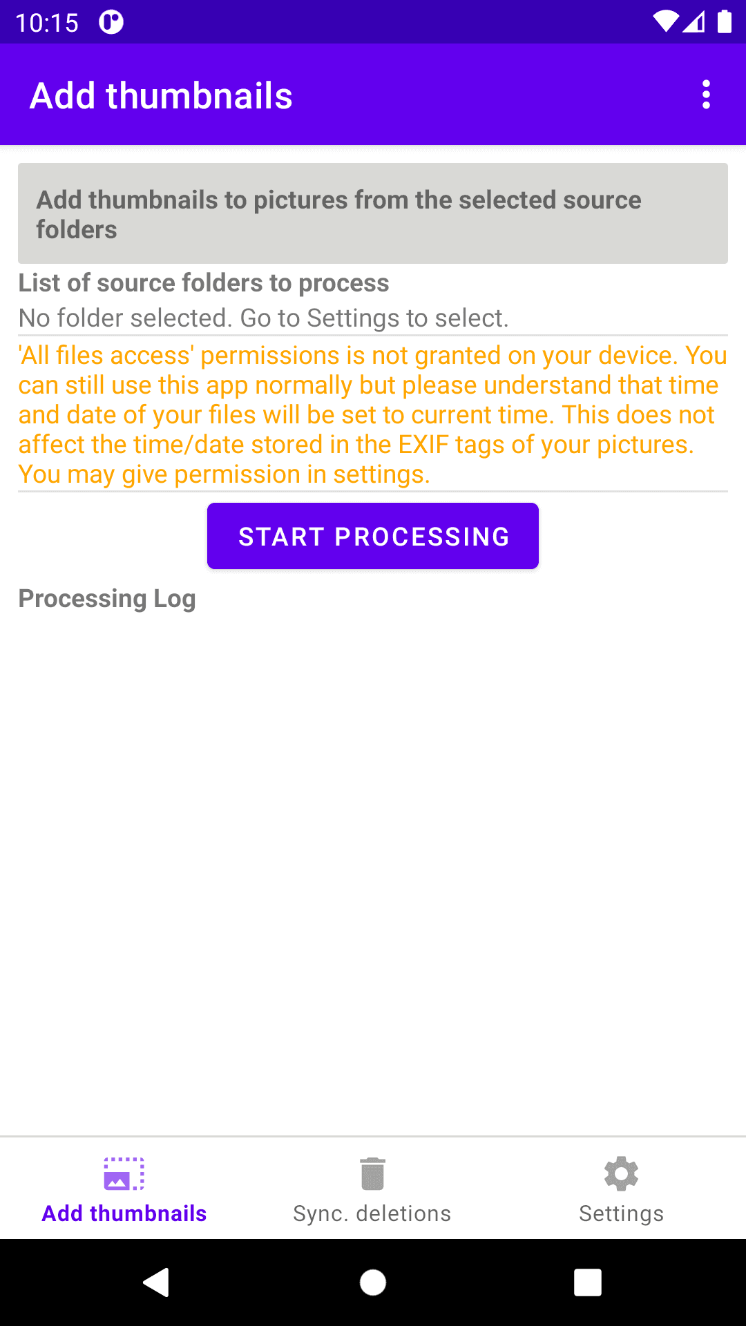 Скриншот 8 — Exif Thumbnail Adder