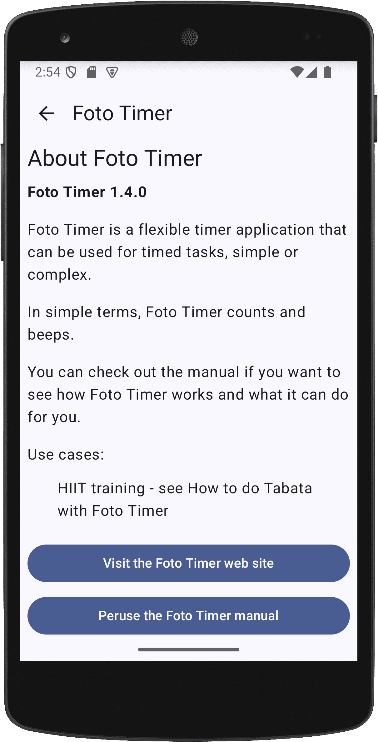Скриншот 3 — Foto Timer