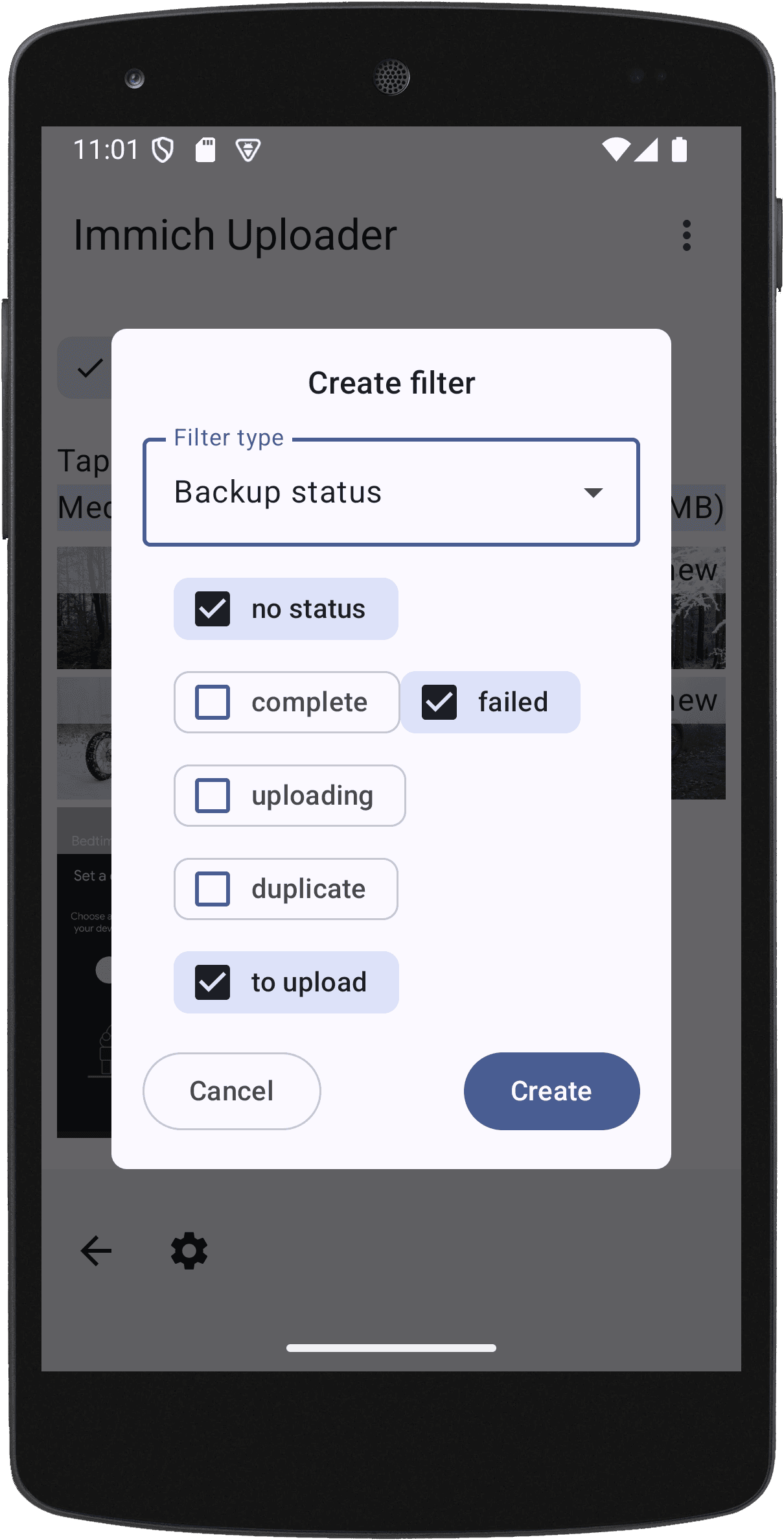 Скриншот 5 — Immich Uploader