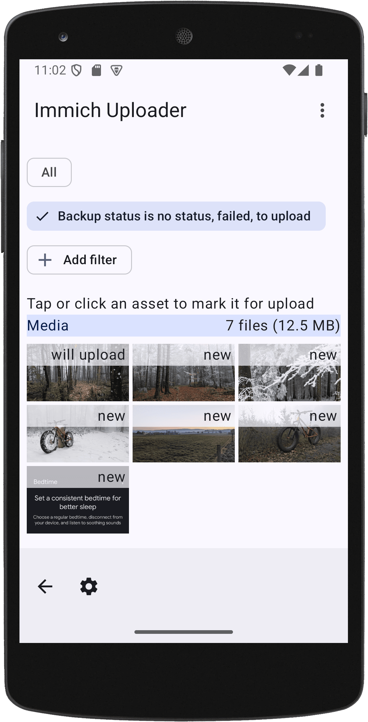 Скриншот 6 — Immich Uploader