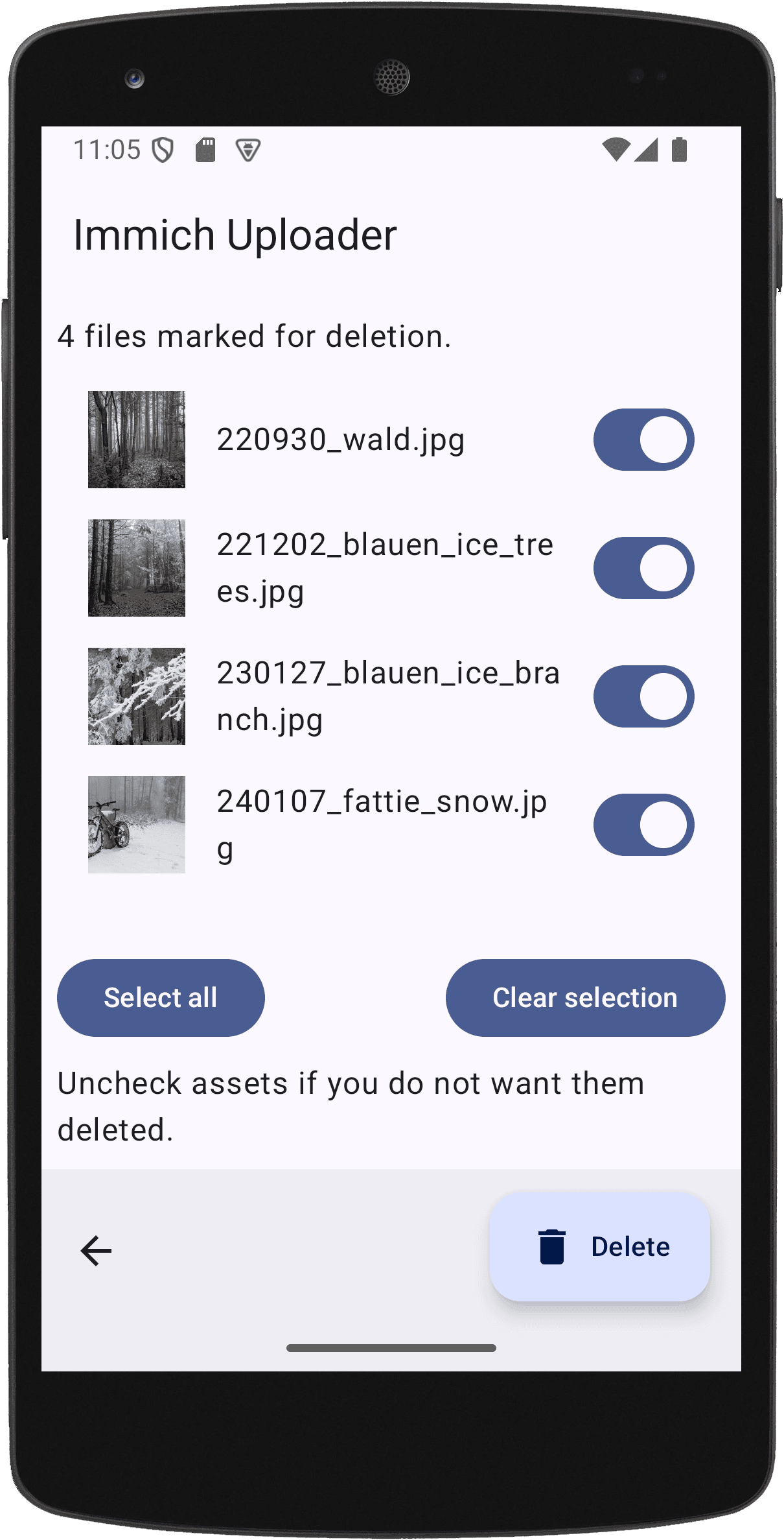 Скриншот 8 — Immich Uploader