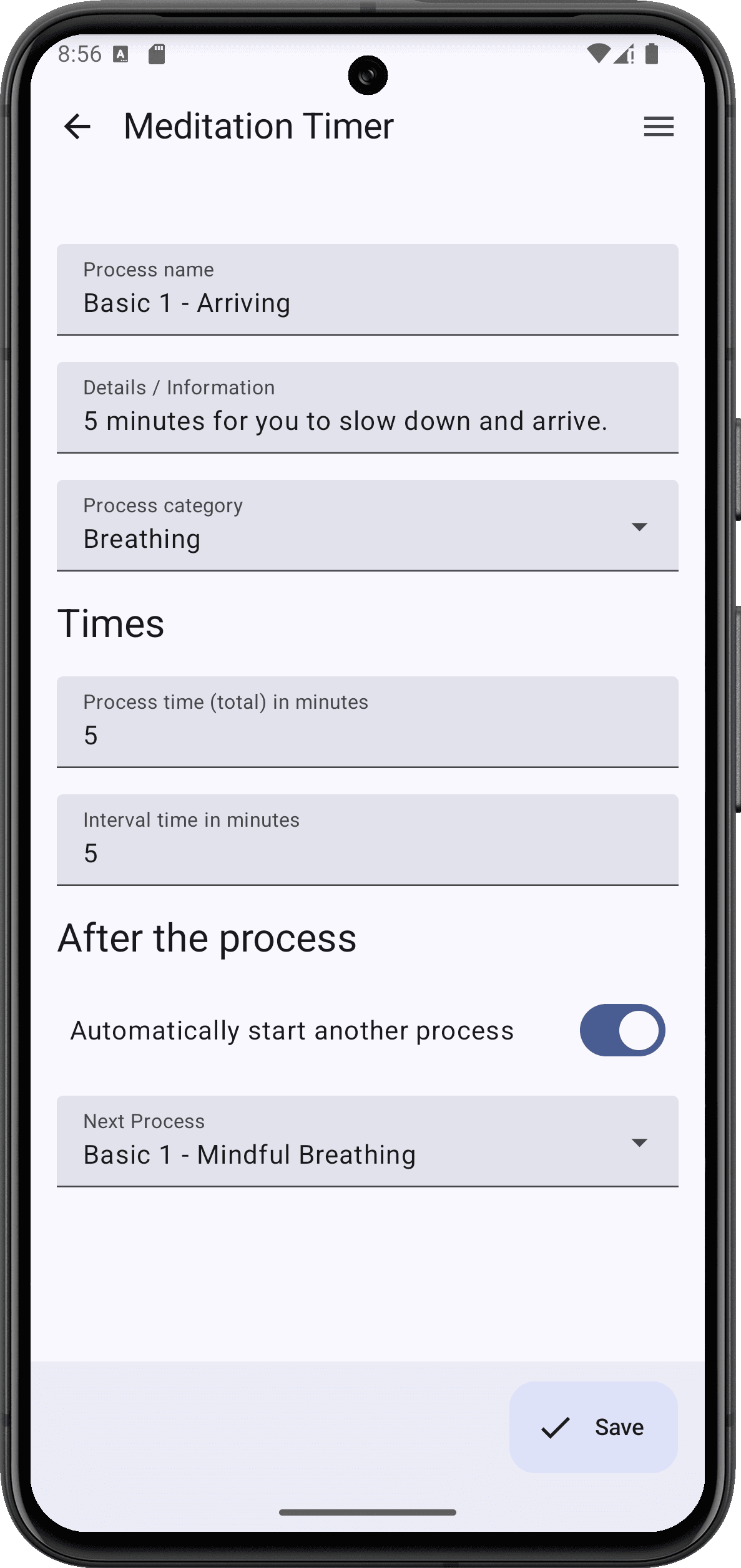 Скриншот 4 — Meditation Timer