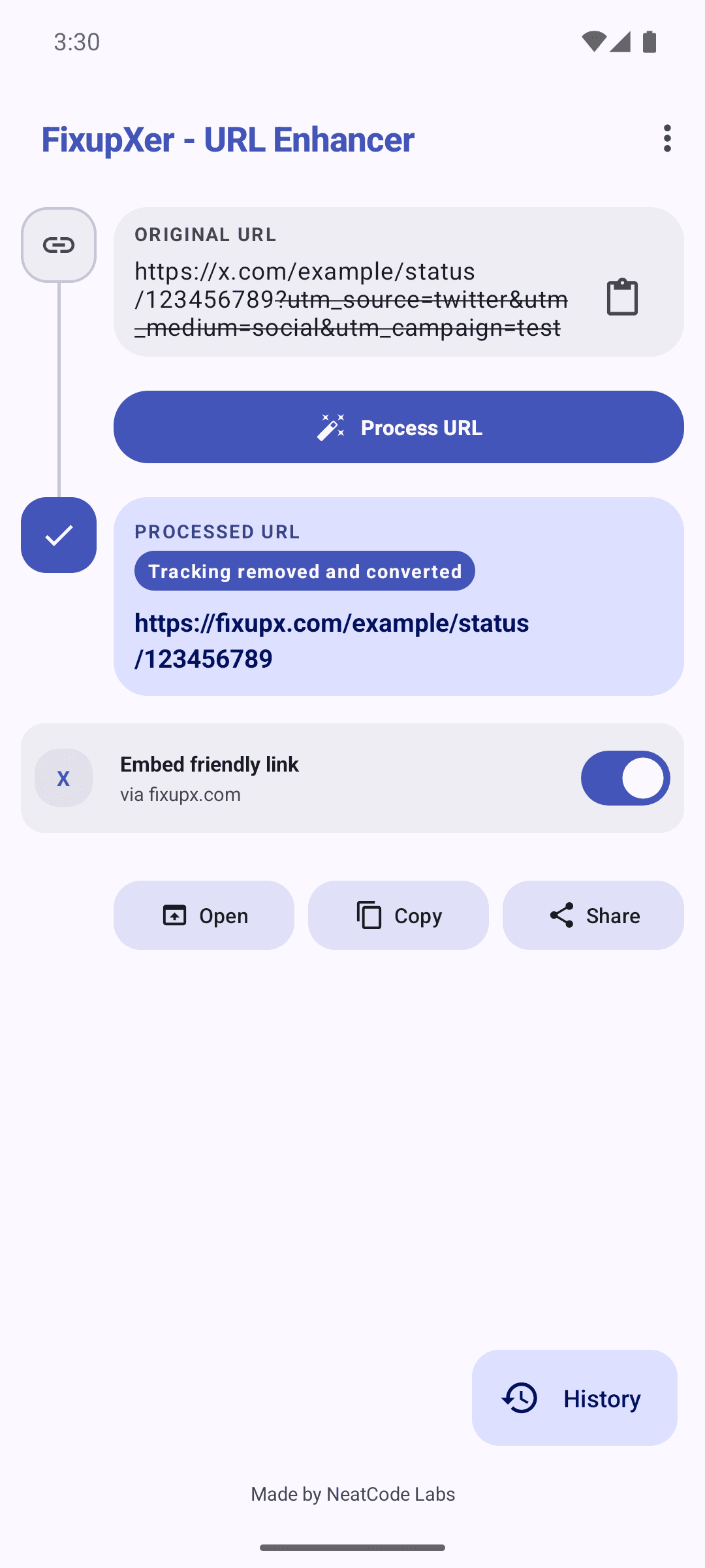 Скриншот 6 — FixupXer - URL Enhancer