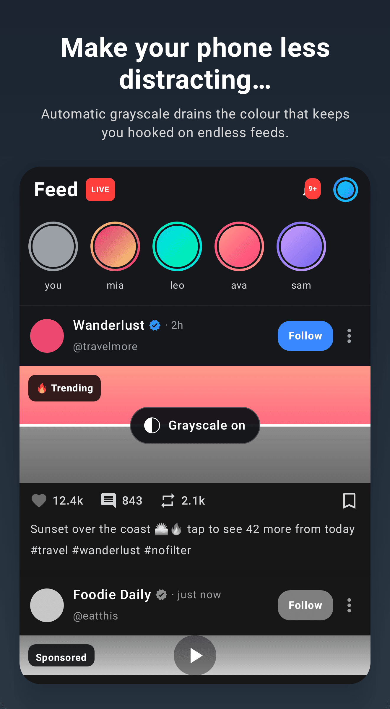 Скриншот 4 — DetoxDroid: Digital Detox by Default