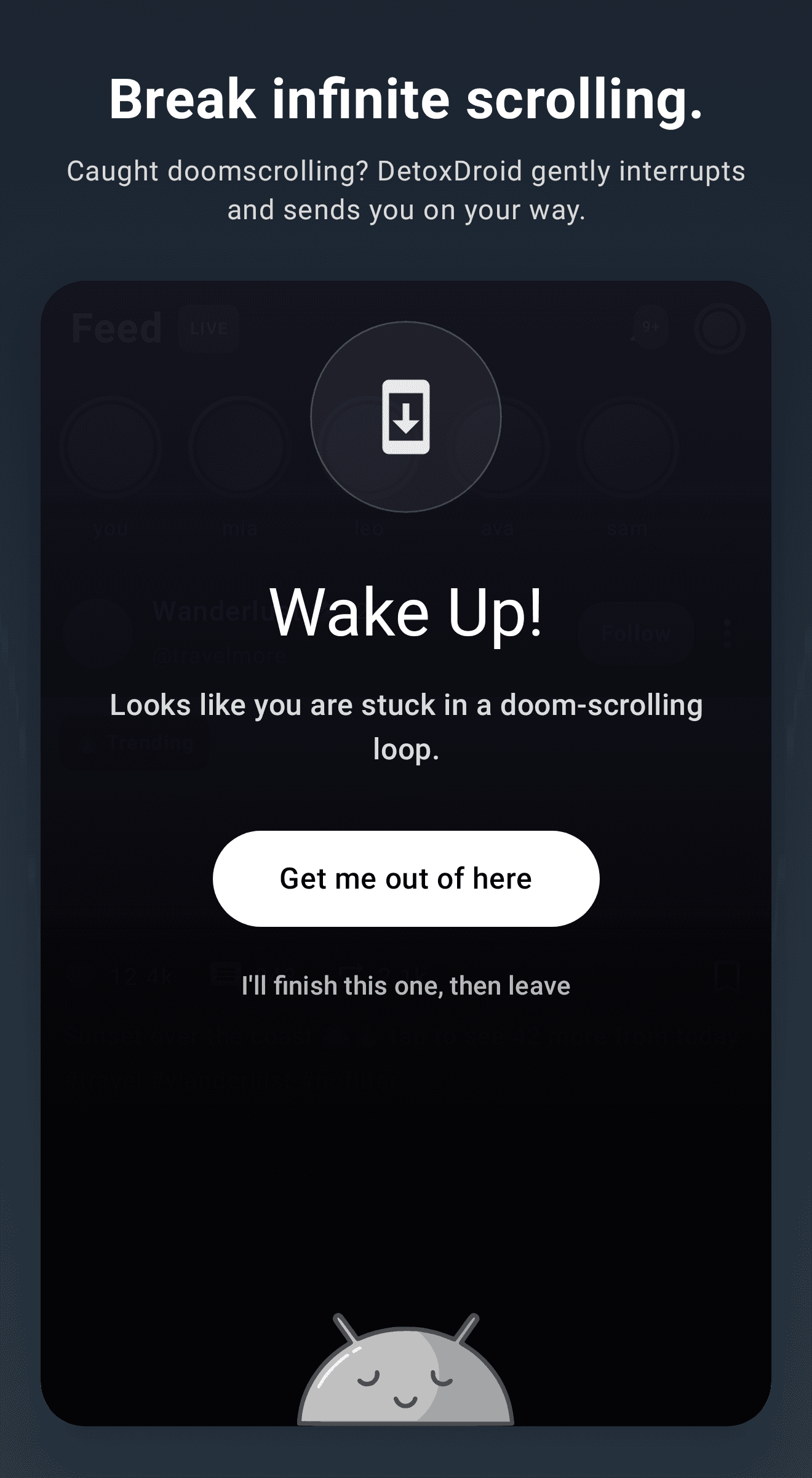 Скриншот 8 — DetoxDroid: Digital Detox by Default