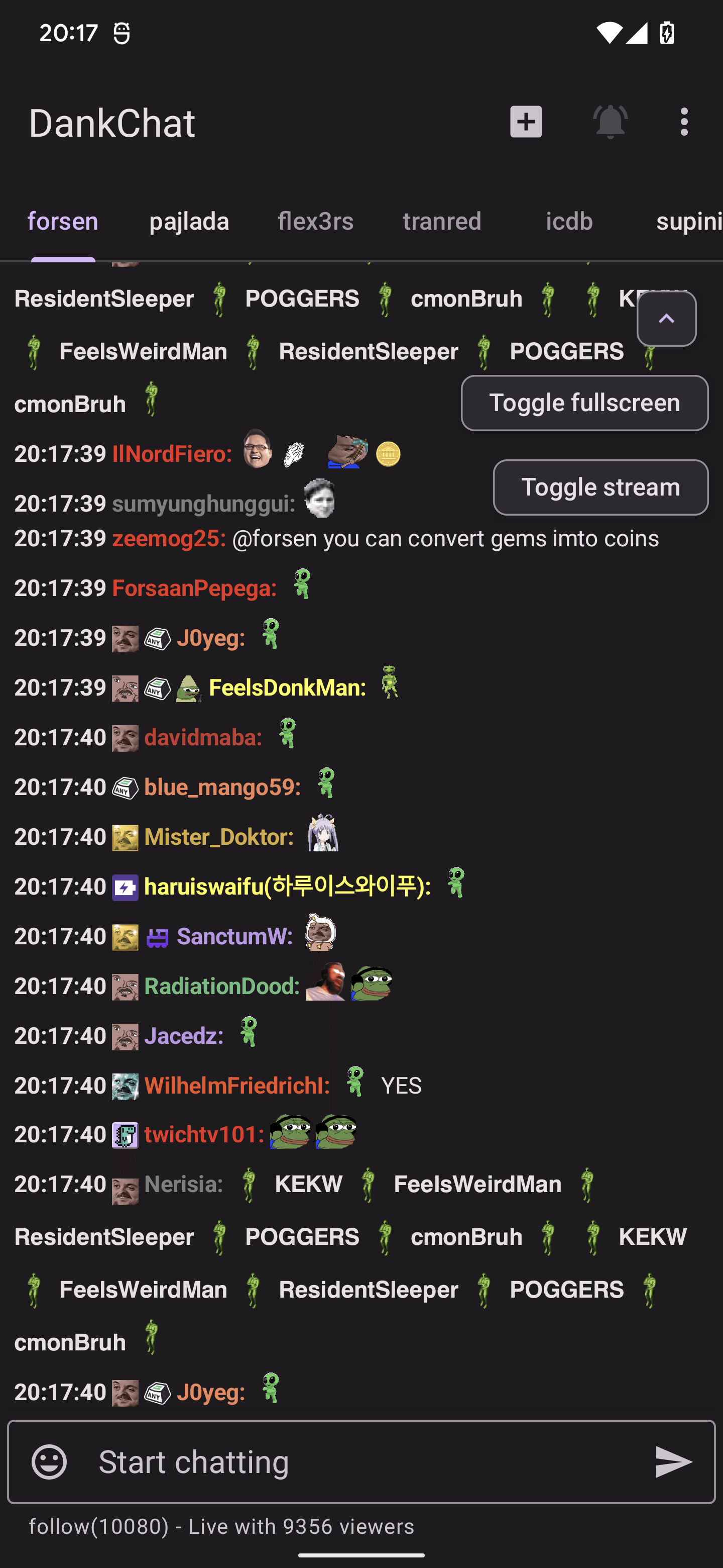 Скриншот 1 — DankChat