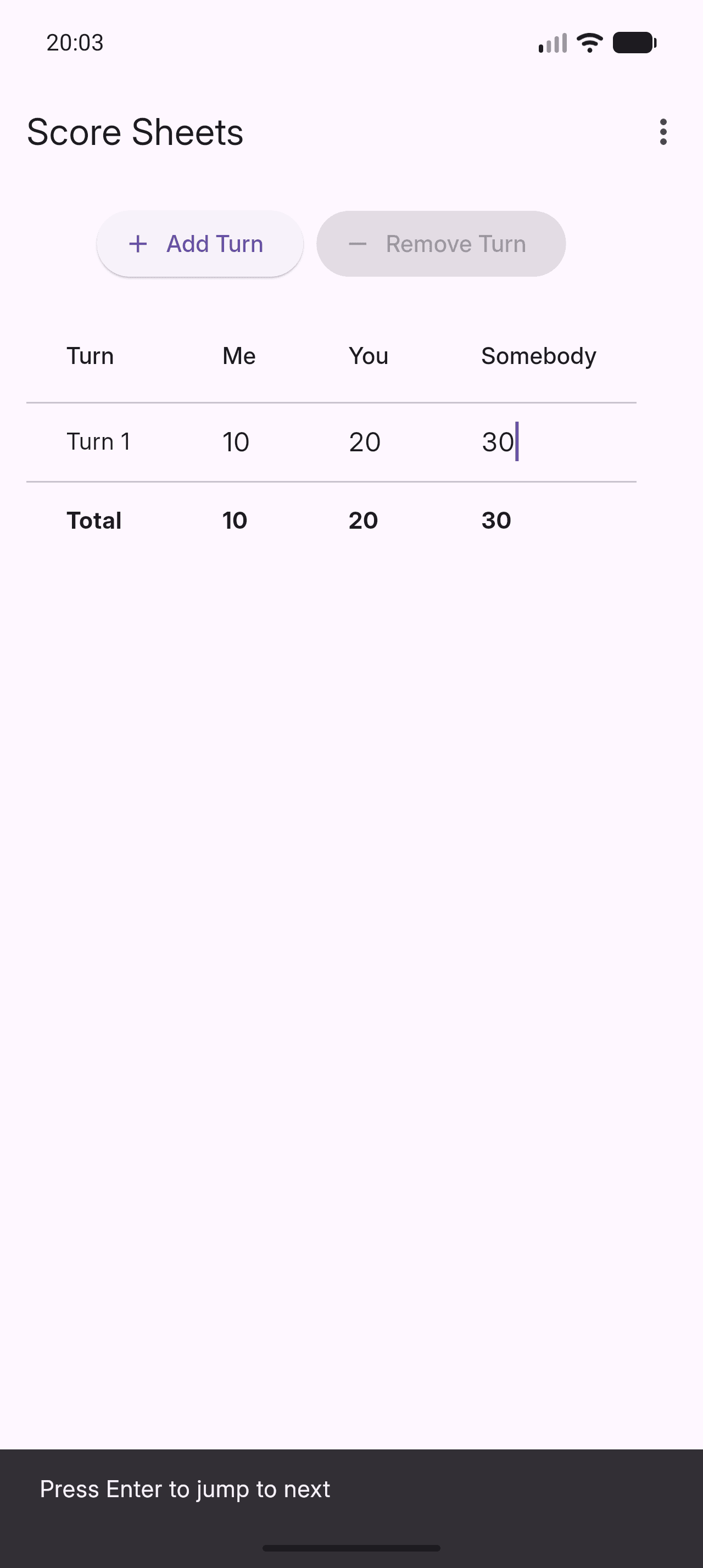 Скриншот 2 — Simply Scored