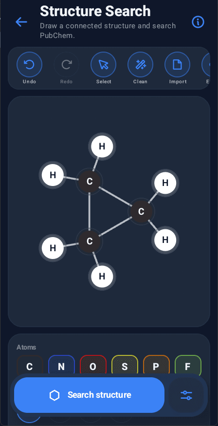 Скриншот 7 — ChemSearch