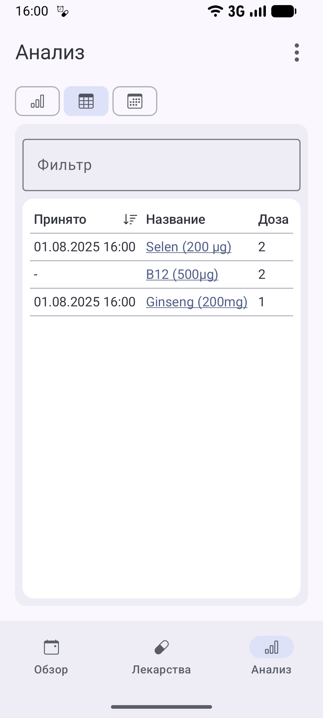 Скриншот 7 — MedTimer: Лекарства и таблетки