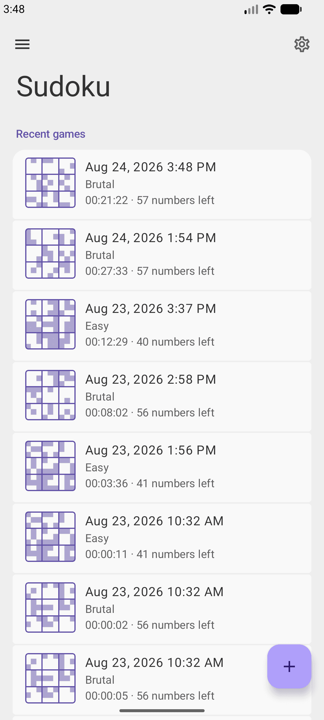 Скриншот 1 — Sudoku You