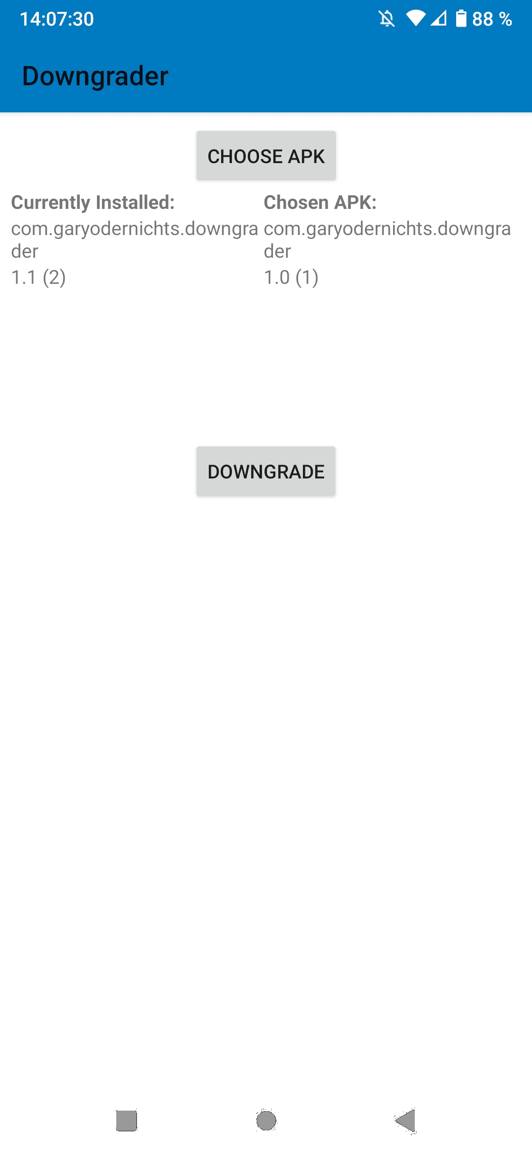 Скриншот 2 — SimpleAppDowngrader [ROOT]