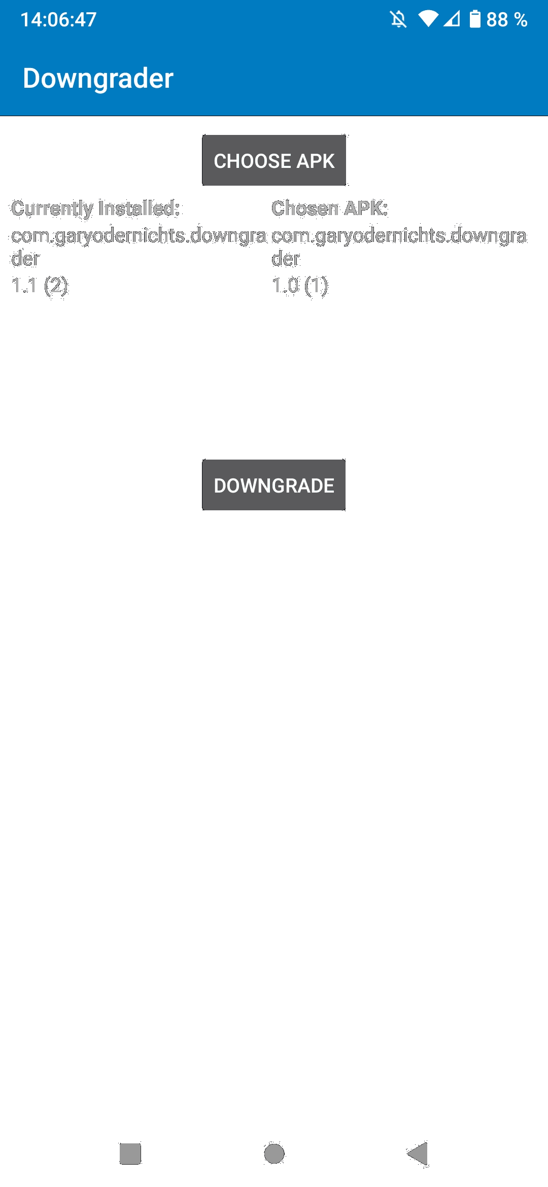 Скриншот 4 — SimpleAppDowngrader [ROOT]