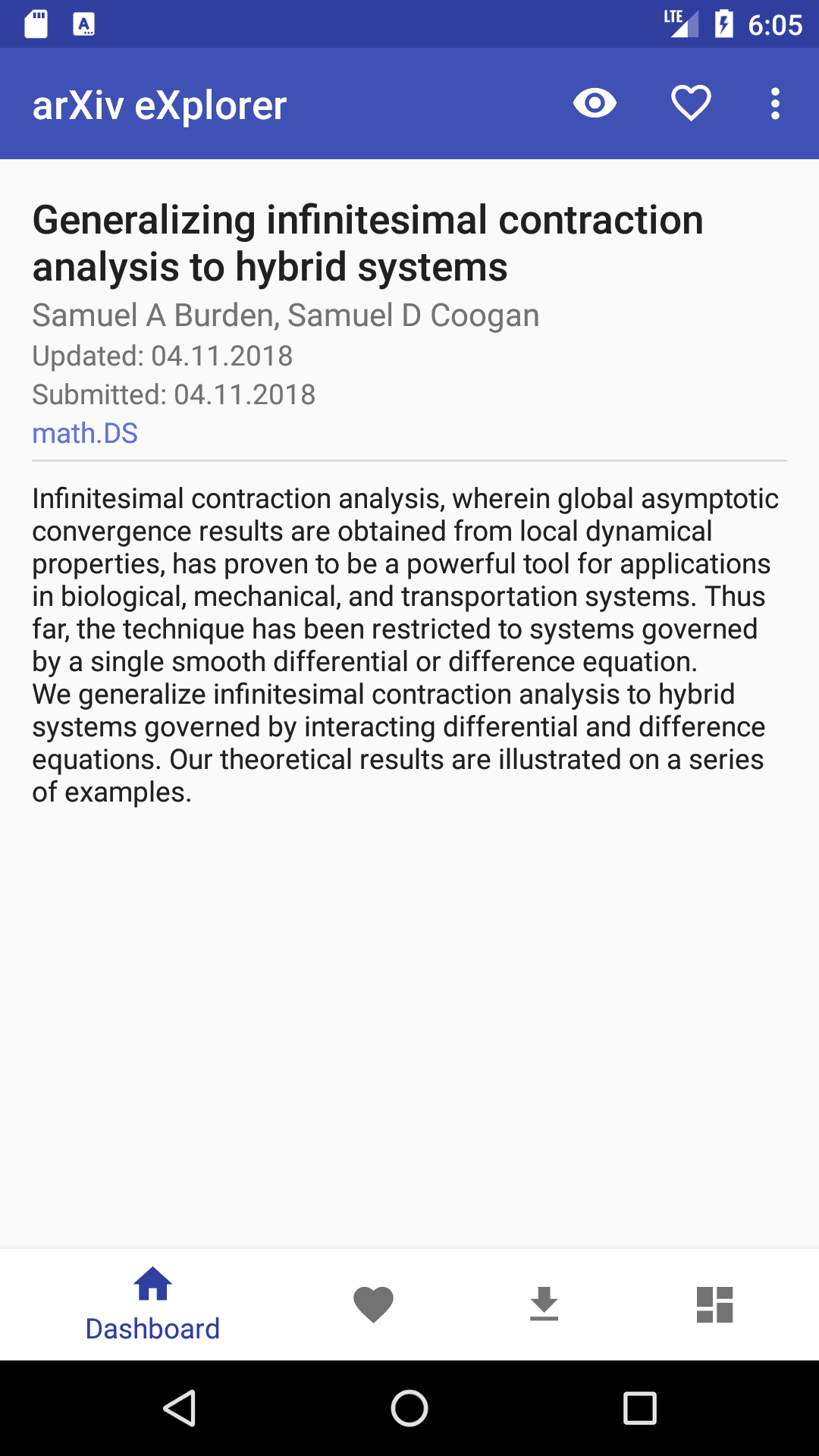 Скриншот 8 — arXiv eXplorer - Mobile App for arXiv.org