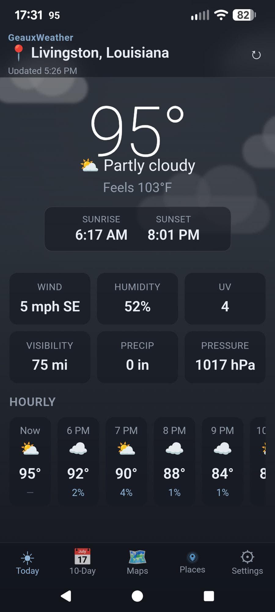 Скриншот 5 — GeauxWeather