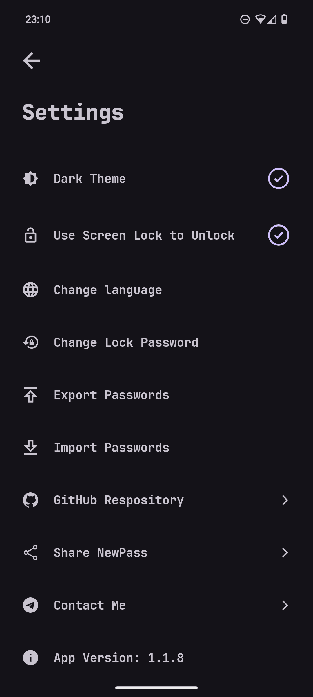 Скриншот 6 — NewPass