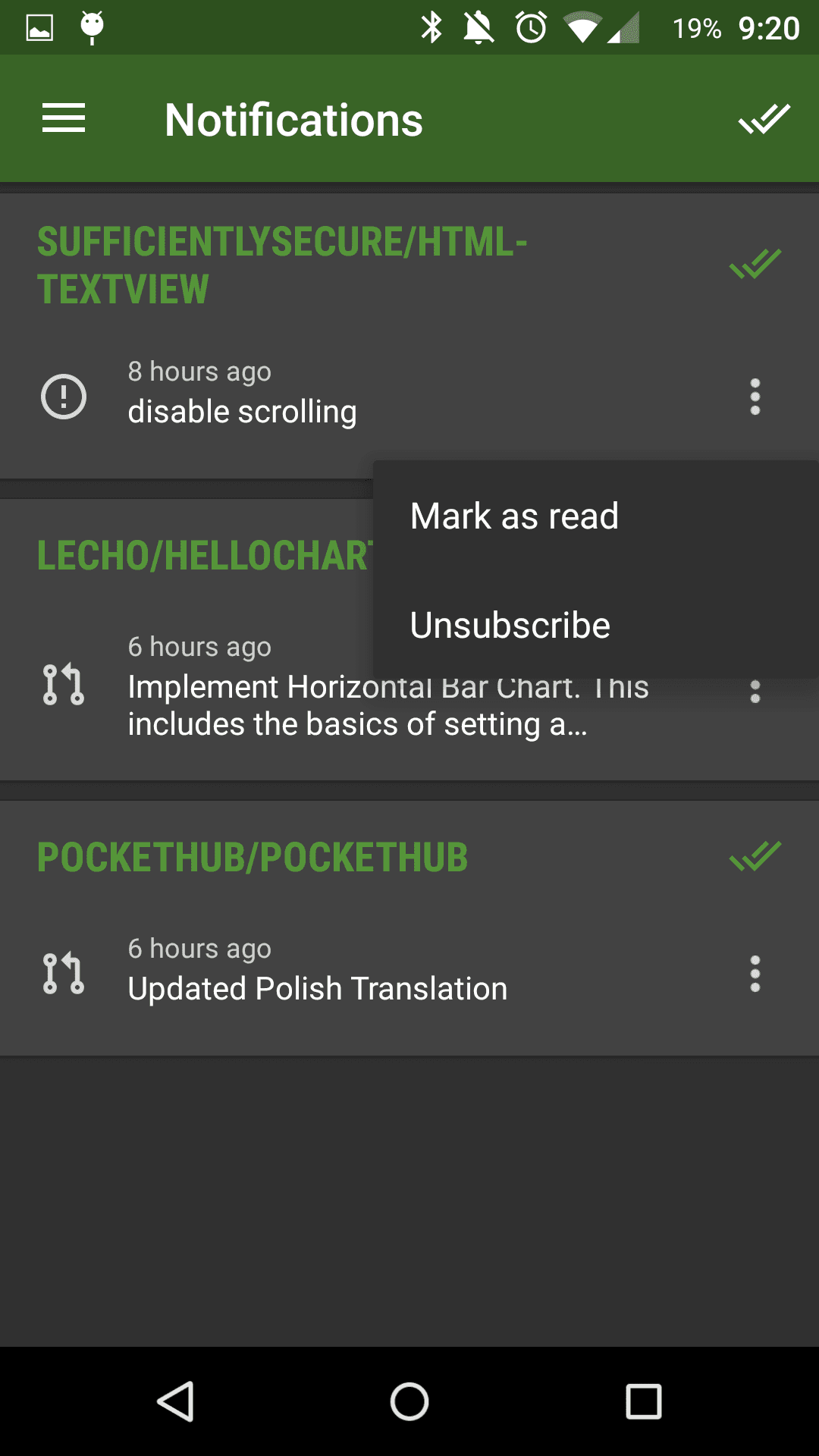 Скриншот 4 — OctoDroid